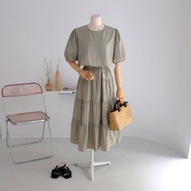 캉캉 롱 바스락원피스 코튼홀릭