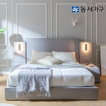 동서가구 네오 엘노아 호텔식 패브릭침대 Q+협탁풀세트+40T라텍스매트 NES1185