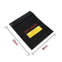 내화 가방 LiPo 배터리 안전 가드 충전 자루 180x230mm RC 드론 자동차 보트 부품 원격 제어 장난감, 빨간, 02 빨간