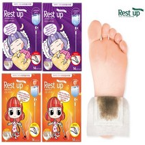 [TV홈쇼핑 히트상품] 레스트업 풋테라피 힐링수액패치 발바닥패치 60매, 온열+유칼립투스