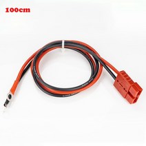파워뱅크 주행충전기 1pc 3050100cm 50a 12awg pvc 구리 케이블 연장, 30cm