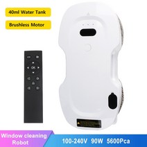 창문 로봇청소기 스마트 유리창 베란다 닦이 청소 가정 물 분사 창 로봇 브러시리스 모터 74mm 바디 윈도우 와셔, 예, 물 스프레이, 에