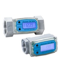 산업용수량계 유량계 수량계 터빈 터빈 디지털유량계, 1인치 순시 터빈 유량계