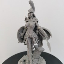 디오라마 미니어처 피규어 모형 조경 110mm 124 스케일 스파르타 여성 전사 무장 장면 동상 수지 모델 키트 gk 조립되지 않은 도색되지 않은 장난감