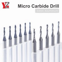핸드밀러 소형 조각기 연마기 렌치 그라인더 핸드 YZH마이크로 카바이드 드릴 비트 정밀 미니 트위스트 홀 기계 CNC 선반 솔리드 모놀리 식 금속 015mm 295mm, CHINA, 0.25mm, Coated-D3