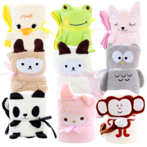 예쁜 귀여운 동물 애니멀 캐릭터 겨울 사무실 차량용 학교 학생 극세사 캠핑 무릎 담요
