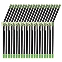 20pcs 바다 낚시 방지 피더 붐 붐 붐, 검은색