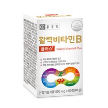 종근당 활력 비타민B 8종 수용성 비타민 복합 건강기능식품, 1개, 60정