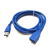 USB3.0 연장케이블 1.5M USB-A 블루, 1개
