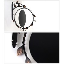 MDO9003 넝쿨 인테리어 무늬 원형 회전 가능 벽간판 단조 간판 (간판걸이/돌출간판/실외간판/입간판)