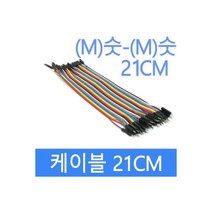 아두이노 라즈베리파이 점퍼케이블 점퍼선 숫숫 40핀, 1개