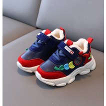 만씬 신발 가을 겨울 기모 아동 러닝화