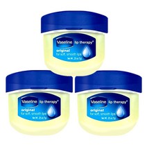 바세린 립 테라피 오리지날 립밤 7g, 3개입