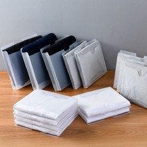 영그린 투명 티셔츠 정리함 10P-소, 1set