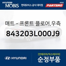 프론트 플로어 매트 우측 (843203L000J9) 현대모비스 부품몰 그랜저TG
