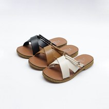 라우라 크로스 투 스트랩 슬리퍼