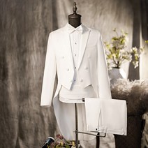 연미복 남성 턱시도 남자 정장 공연복 의상 연주복 가수 흑백 마술사 코러스 명령 의상