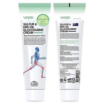 베르피아 글루코사민 마사지 릴렉스 크림 150ml (에뮤오일 함유), 이유 글루코사민 크림 1개