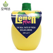 레몬 쥬스 주스 레몬에이드 레몬물 레몬플러스 200ml, 단품없음