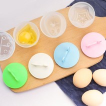 4P세트 하트 계란찜 몰드 토끼 용기 젤리 푸딩 떡 스팀 에그 외국식 브런치 플레이팅