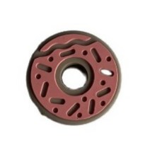 귀여운 푸드 댐프너 테니스 엘보링 진동방지 테니스라켓 테린이 뎀프너 댐퍼, 도넛