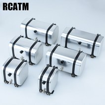 모델 자동차 금속 CNC 유압 오일 연료 탱크 1/14 타미야 RC 트레일러 덤프 트럭 스카니아 R620 볼보 악트, 07 118x52x52mm