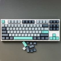민트 상어 키캡 PBT OEM 이중사출 135키