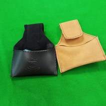 큐대가방 당구큐대케이스 당구가방 배송 2 피스 Omin 풀 가죽 초크 홀더 블랙브라운 스누커 큐 액세서리 중국 신제품, mix
