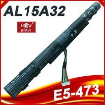 호환 노트북배터리14.8V 2500mAh AL15A32 37Wh 원래 Acer Aspire E5-473G E5-573G E5-573 E5-553G E5-722 E, 한개옵션0