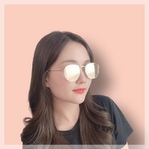 썬글라스S 골드-핑크미러 여자 각진 미러 선글라스 선글라스S/썬글라스/여성선글라스/썬글라스S/여자선그라스/선그라스/큰얼굴선글라스/캣아이선글라스/패션선글라스/동글이선글라스