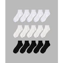 IL-O-GONG-CHIL [10PACK] 1507 모노 트라우져 쇼트 삭스 _ 화이트/블랙/스노우화이트 MONO TROUSER SHORT SOCKS_ WHITE/BLACK/SNO
