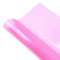 투명고무판 책상 고무판 고무매트 글리터 파우더 가죽 투명 PVC 젤리 비닐 원단 파티 장식 DIY 헤어 보우 수제 공예 재료 20x30cm, 07 분홍색_01 A4 20x30cm