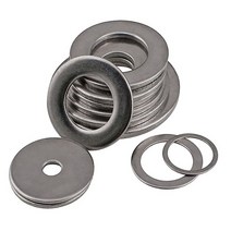엔진고압세척기 고압분사기Plain Washers M16-M36 304 Stainless Steel Gasket Metal Screw-flat GB97 Ext, 15 M33X60X5.0(2Pcs)