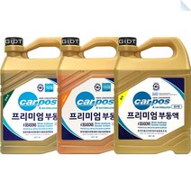 카포스 프리미엄 자동차 부동액 진녹색 오렌진색 황색 3L 냉각수 사계절 장수명 4년 10만Km, 1통, 카포스 프리미엄 부동액_오렌지색 3L