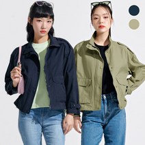 [체이스컬트]HIGH-NECK 아웃포켓 JACKET 2Color