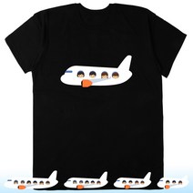 [BF-60] 빈스패밀리 비행기 가족 반팔티 가족 티셔츠 패밀리룩