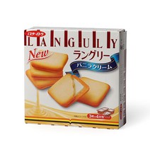 글로벌푸드시스템 랑그리 바닐라향 크림 쿠키 129g, 단품없음