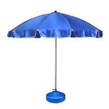지름 2200mm 높이 2330mm 국산 1단 파라솔, 쿠팡 혼합색_물통미포함
