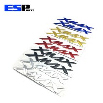ESP 엑스맥스300 보디카바 엠블렘 차종엠블렘 순정형 3D로고 스티커류, 레드
