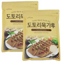 일루몬트 성진식품 도토리묵 가루 500g 도토리 99%, 2개