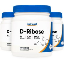 D-리보스 파우더 500g 3병, 단품, 단품