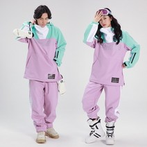보드복 홀리데이 언바인드 카레타 스노우보드 멜빵 바지 상의 자켓 스키 복 여성 야외