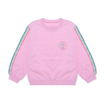 [AK PLAZA] [티파니]핑크 테잎장식 티셔츠 T21KKT100
