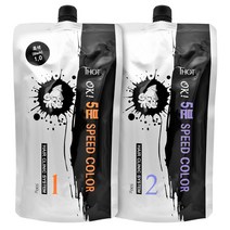토트 오케이 5분 스피드 칼라 오징어먹물 500g, 1.0 흑색, 1