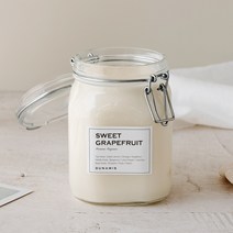 뒤나미스 1000ml 대용량 소이 캔들 심지 없는 캔들 워머 전용, 14. 스윗그레이프프룻