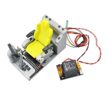 굴삭기버켓 112 rc 유압 업그레이드 부품용 oled 디스플레이 시스템이 있는 운전실, 시트 스크린 파워키