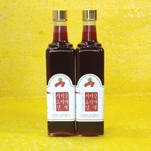 지리산 오미자차 500ml 2병 오미자청 원액 엑기스 즙