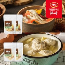 하림펫푸드 더리얼 레시피 삼계탕 200g X 2개 + 완자탕 / 강아지 수제 습식 간식 사료