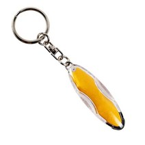 휴대용 수지 정전기 방지 키 체인 자동차 제거 링 바디 제거기 방전기, 상어 지느러미 유형, 1개