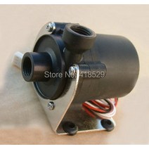 가압 펌프 가정용 수도 무소음 모터 12V DC 워터 500 L/H G1/4 quot입력 및 출력 sc600 브래킷 포함, 한개옵션0